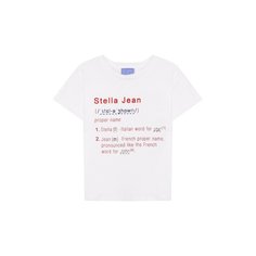 Хлопковая футболка Stella Jean Kids