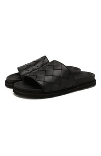 Кожаные шлепанцы Bottega Veneta