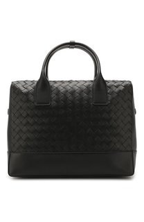 Кожаная сумка для ноутбука Bottega Veneta