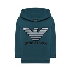 Хлопковое худи Emporio Armani
