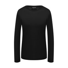 Лонгслив из шелка и шерсти Tom Ford