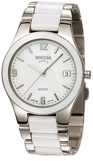 Наручные женские часы Boccia 3189-01. Коллекция Ceramic