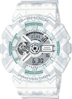 Японские наручные мужские часы Casio GA-110TP-7A. Коллекция G-Shock