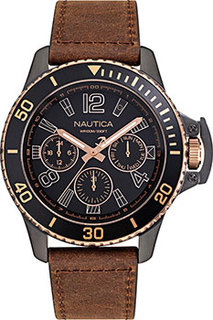Швейцарские наручные мужские часы Nautica NAPBSF918. Коллекция Bayside