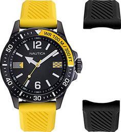 Швейцарские наручные мужские часы Nautica NAPFRB925. Коллекция Freeboard