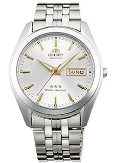 Японские наручные мужские часы Orient RA-AB0033S19B. Коллекция Three Star