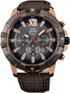 Японские наручные мужские часы Orient TW03005A. Коллекция CHRONOGRAPH