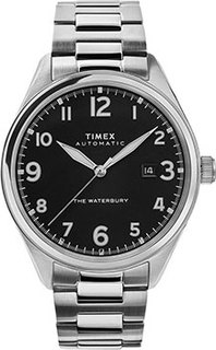мужские часы Timex TW2T69800VN. Коллекция The Waterbury Automatic