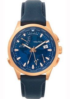 Швейцарские наручные мужские часы Nautica NAPSHG002. Коллекция Multifunction