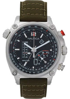 Швейцарские наручные мужские часы Nautica NAPMLR001. Коллекция Millrock