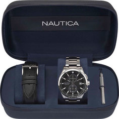 Швейцарские наручные мужские часы Nautica NAPLSN002. Коллекция Lisbon