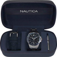 Швейцарские наручные мужские часы Nautica NAPFRB013. Коллекция Freeboard