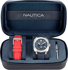 Швейцарские наручные мужские часы Nautica NAPPGP901. Коллекция Park Gate