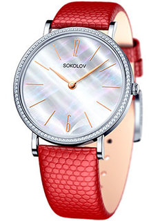 fashion наручные женские часы Sokolov 153.30.00.001.06.04.2. Коллекция Harmony