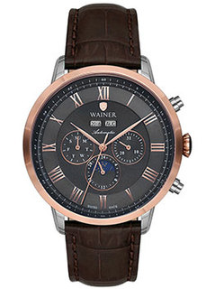Швейцарские наручные мужские часы Wainer WA.25055B. Коллекция Masters Edition