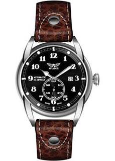 Швейцарские наручные мужские часы Aviator V.3.07.0.081.4. Коллекция Bristol