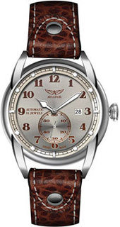 Швейцарские наручные мужские часы Aviator V.3.07.0.083.4. Коллекция Bristol