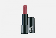 Устойчивая полуматовая помада для губ Make Up Factory
