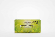 Салфетки для лица двухслойные с органическим зеленым чаем, 150 штук Mona Liza