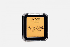 Матовые прессованные румяна для лица Nyx Professional Makeup