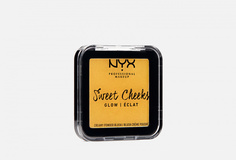 Сияющие прессованные румяна для лица NYX Professional Makeup