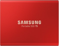 Внешний SSD накопитель Samsung T5 500Gb MU-PA500R/WW (красный)