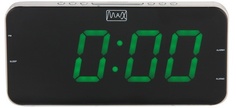 Часы с радиоприемником MAX CR-2909 (белый)