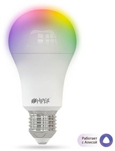 Умная лампочка HIPER IoT A61 RGB