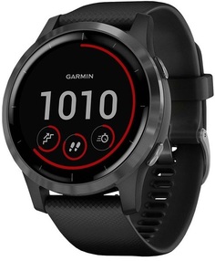 Умные часы Garmin vivoactive 4S GPS Wi-Fi Black/Slate E.EU (010-02172-13)