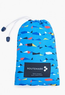 Чехол для чемодана Routemark "Грани" с паттерном Студии Артемия Лебедева
