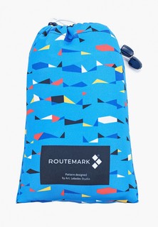 Чехол для чемодана Routemark "Грани" с паттерном Студии Артемия Лебедева