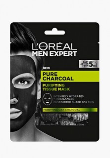 Маска для лица LOreal Paris LOreal Маска для лица “Pure Power. Черный уголь”, 36 гр.