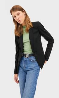 Базовый трикотажный пиджак Stradivarius