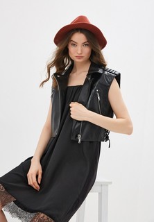 Жилет кожаный Twinset Milano 