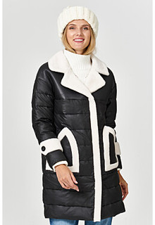 Утепленная куртка с отделкой овечьей шерстью Virtuale Fur Collection