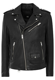 Косуха из натуральной кожи Jorg Weber