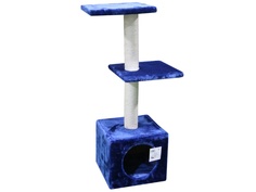 Когтеточка Pet Choice 30x30x88cm SBE812-Dark_Blue