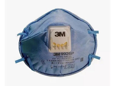 Защитная маска 3M 9926P класс защиты FFP2 (до 12 ПДК) с клапаном 7100010170