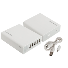 Внешний аккумулятор Ross&Moor Power Bank PB-AS008 10400mAh White