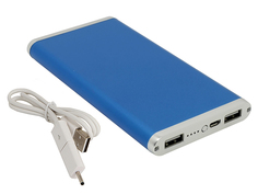 Внешний аккумулятор Ross&Moor Power Bank PB-MS014 10000mAh Blue