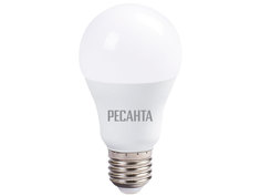 Лампочка Ресанта Груша LL-R-A60-13W-230-4K-E27 76/1/18