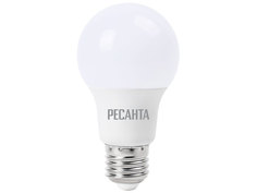 Лампочка Ресанта Груша LL-R-A60-9W-230-3K-E27 76/1/13