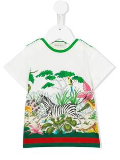 Gucci Kids футболка Baby Savannah