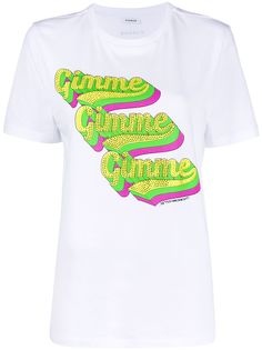 P.A.R.O.S.H. футболка Gimme со стразами