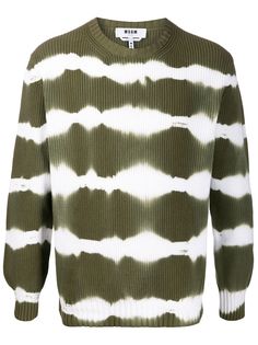 MSGM джемпер с принтом тай-дай