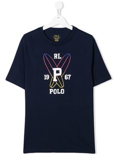 Ralph Lauren Kids футболка с принтом
