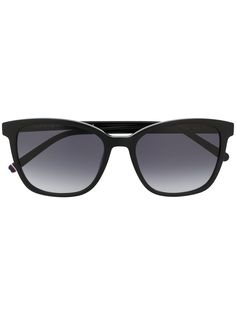 Tommy Hilfiger квадратные солнцезащитные очки с затемненными линзами