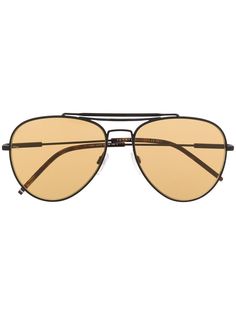 Tommy Hilfiger солнцезащитные очки-авиаторы с затемненными линзами