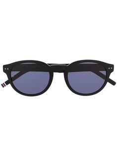 Tommy Hilfiger солнцезащитные очки в круглой оправе с затемненными линзами