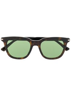 Jimmy Choo Eyewear солнцезащитные очки в квадратной оправе черепаховой расцветки